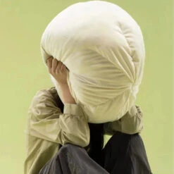 Jumbo Bao Bun Plush Pillow -Kawaii Store kawaiies plushies plush softtoy jumbo bao bun plush pillow soft toy 802462