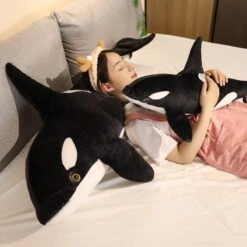 Kalia The Orca Whale Plushie -Kawaii Store kawaiies plushies plush softtoy kalia the orca whale plushie new soft toy 160963