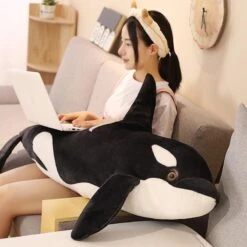 Kalia The Orca Whale Plushie -Kawaii Store kawaiies plushies plush softtoy kalia the orca whale plushie new soft toy 579681