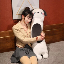 Kawaii 100cm Long Snuggly Dog Cat Pig Plushie Collection -Kawaii Store kawaiies plushies plush softtoy kawaii 100cm long snuggly dog cat pig plushie collection new soft toy 762591