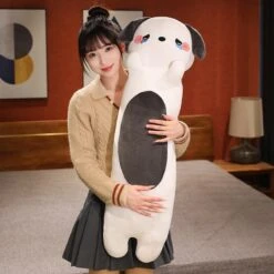 Kawaii 100cm Long Snuggly Dog Cat Pig Plushie Collection -Kawaii Store kawaiies plushies plush softtoy kawaii 100cm long snuggly dog cat pig plushie collection new soft toy dog 356846