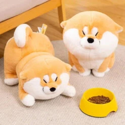 Kawaii Akita Shiba Inu Dog Plush -Kawaii Store kawaiies plushies plush softtoy kawaii akita shiba inu dog plush soft toy 527824