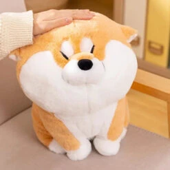 Kawaii Akita Shiba Inu Dog Plush -Kawaii Store kawaiies plushies plush softtoy kawaii akita shiba inu dog plush soft toy sitting 35cm 427569