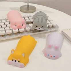Accessories Kawaii Animal Computer Wrist Rest Support -Kawaii Store kawaiies plushies plush softtoy kawaii animal computer wrist rest support new mouse pads 197119