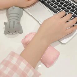 Accessories Kawaii Animal Computer Wrist Rest Support -Kawaii Store kawaiies plushies plush softtoy kawaii animal computer wrist rest support new mouse pads 901405