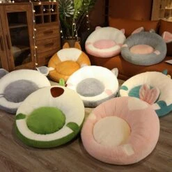 Kawaii Round Animal Seat Collection 31 Kawaii Round Animal Seat Collection -Kawaii Store kawaiies plushies plush softtoy kawaii animal cushion collection home decor 453947
