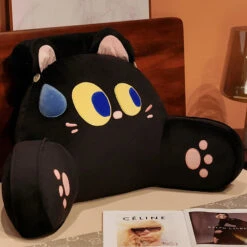 Kawaii Animals Resting Cushion Pillow -Kawaii Store kawaiies plushies plush softtoy kawaii animals resting cushion pillow soft toy black cat 20in 50cm 758692