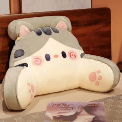 Kawaii Animals Resting Cushion Pillow -Kawaii Store kawaiies plushies plush softtoy kawaii animals resting cushion pillow soft toy grey cat 20in 50cm 515578