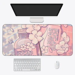 Accessories Kawaii Anime Aesthetics Large Mouse Pad -Kawaii Store kawaiies plushies plush softtoy kawaii anime aesthetics large mouse pad new accessories 11 80 x 30cm 789486