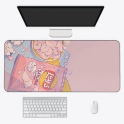 Accessories Kawaii Anime Aesthetics Large Mouse Pad -Kawaii Store kawaiies plushies plush softtoy kawaii anime aesthetics large mouse pad new accessories 22 60 x 30cm 662485