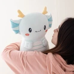 Kawaii Axolotl Dragon Plush 25 Kawaii Axolotl Dragon Plush -Kawaii Store kawaiies plushies plush softtoy kawaii axolotl dragon plush new soft toy 243174
