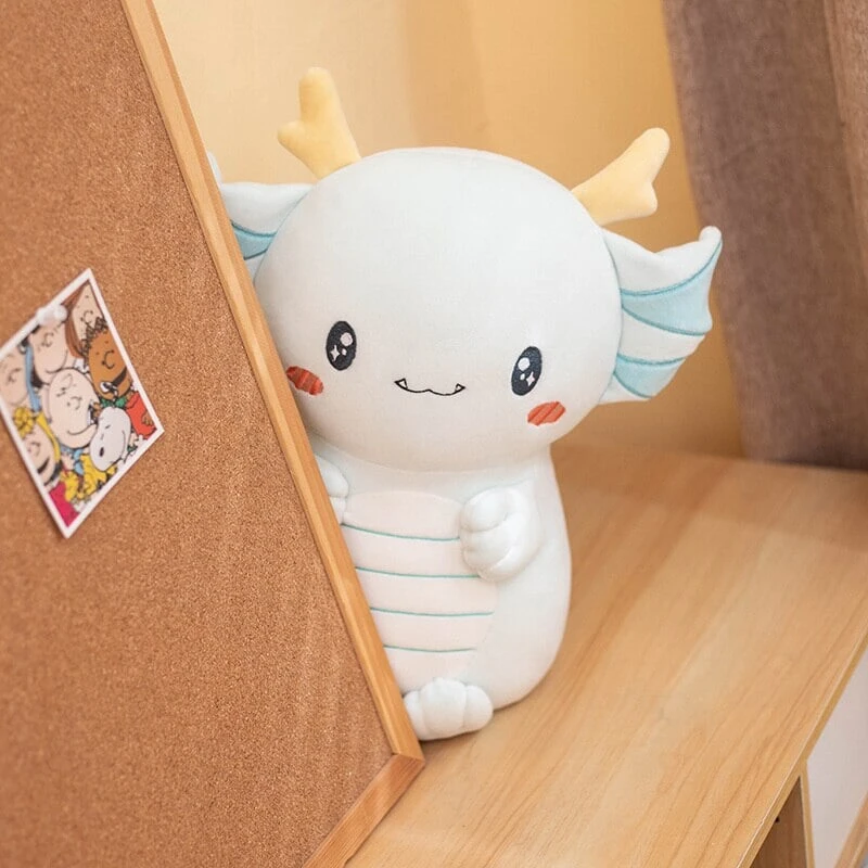 Kawaii Axolotl Dragon Plush 8 Kawaii Axolotl Dragon Plush - Image 6