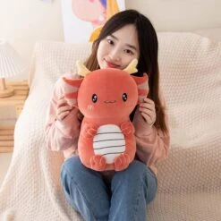 Kawaii Axolotl Dragon Plush 29 Kawaii Axolotl Dragon Plush -Kawaii Store kawaiies plushies plush softtoy kawaii axolotl dragon plush new soft toy 614882