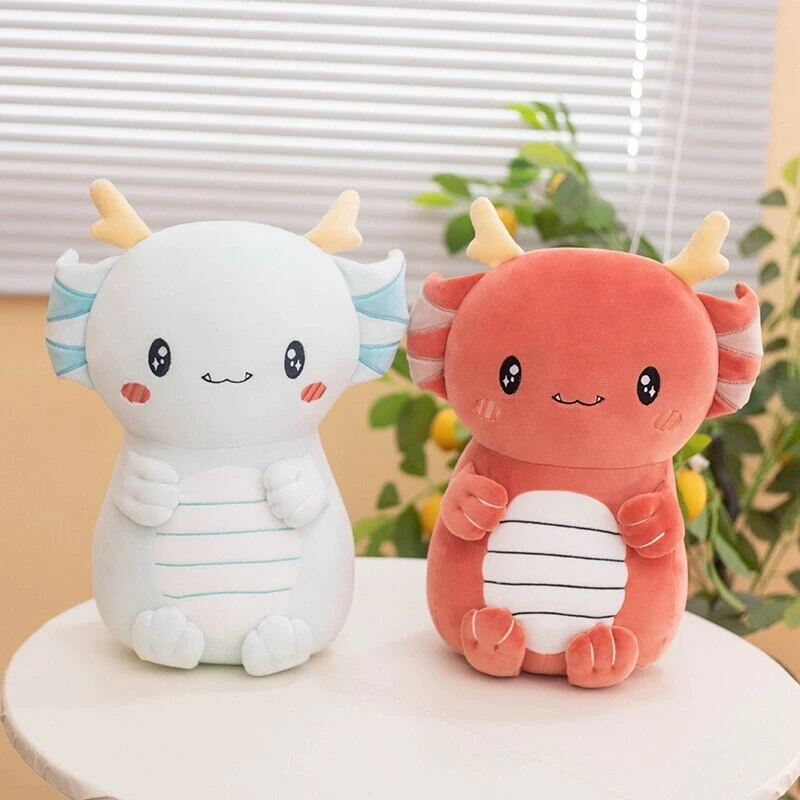 Kawaii Axolotl Dragon Plush 14 Kawaii Axolotl Dragon Plush - Image 12