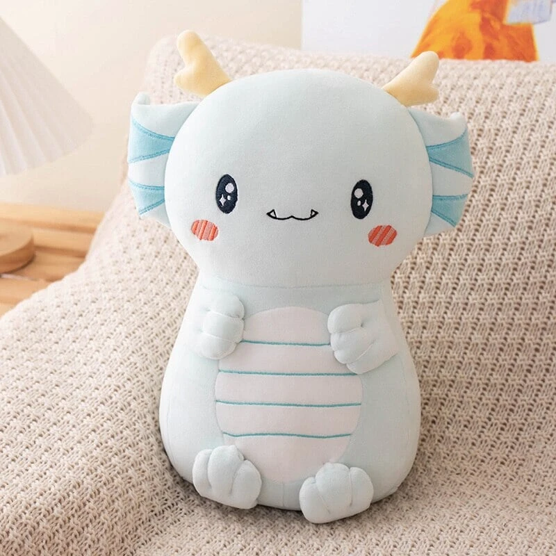 Kawaii Axolotl Dragon Plush 6 Kawaii Axolotl Dragon Plush - Image 4