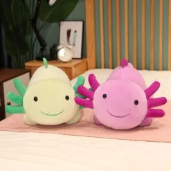 Kawaii Axolotl Salamander Plushie Family -Kawaii Store kawaiies plushies plush softtoy kawaii axolotl salamander plushie family soft toy 369006