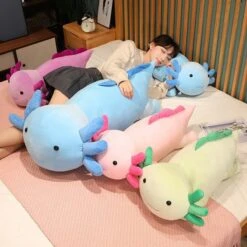 Kawaii Axolotl Salamander Plushie Family -Kawaii Store kawaiies plushies plush softtoy kawaii axolotl salamander plushie family soft toy 577340