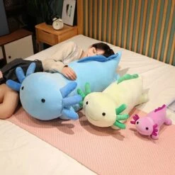 Kawaii Axolotl Salamander Plushie Family -Kawaii Store kawaiies plushies plush softtoy kawaii axolotl salamander plushie family soft toy 882512