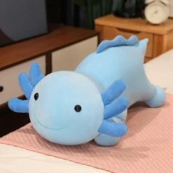 Kawaii Axolotl Salamander Plushie Family -Kawaii Store kawaiies plushies plush softtoy kawaii axolotl salamander plushie family soft toy blue 30cm 697123