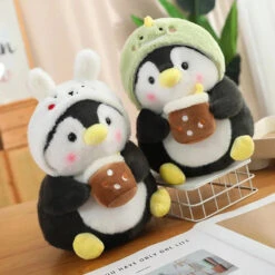 Kawaii Baby Penguin Plushies With Hats -Kawaii Store kawaiies plushies plush softtoy kawaii baby penguin plushies with hats soft toy 428573
