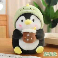 Kawaii Baby Penguin Plushies With Hats -Kawaii Store kawaiies plushies plush softtoy kawaii baby penguin plushies with hats soft toy dinosaur 30cm 605870