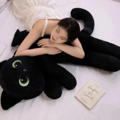 Kawaii Black Cat With Wings Plushies -Kawaii Store kawaiies plushies plush softtoy kawaii black cat with wings plushies soft toy 585596