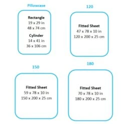 Kawaii Blue Bear Fitted Bed Sheet -Kawaii Store kawaiies plushies plush softtoy kawaii blue bear fitted bed sheet bedding sets 526866