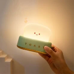 Kawaii Bread Toaster Machine LED Night Light 21 Kawaii Bread Toaster Machine LED Night Light -Kawaii Store kawaiies plushies plush softtoy kawaii bread toaster machine led night light home decor 179057