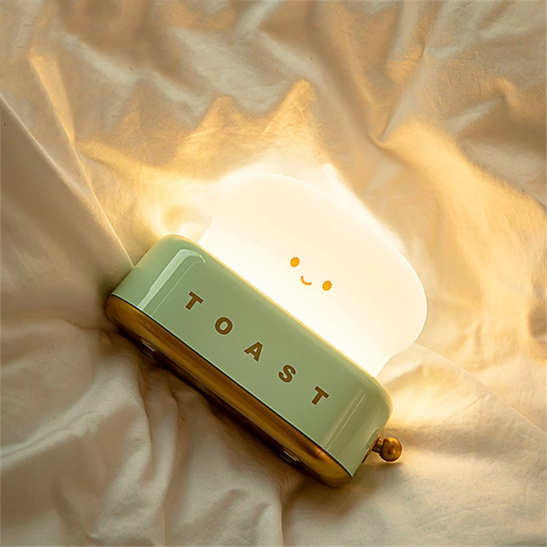 Kawaii Bread Toaster Machine LED Night Light 10 Kawaii Bread Toaster Machine LED Night Light - Image 8
