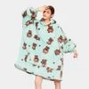 Apparel Kawaii Brown Bears Oversized Thick Blanket Hoodie -Kawaii Store kawaiies plushies plush softtoy kawaii brown bears oversized thick blanket hoodie apparel 172014
