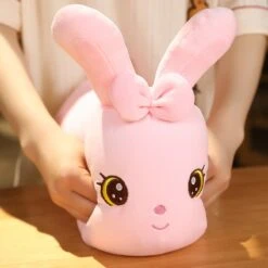 Kawaii Bunny Long Pillow Plushie -Kawaii Store kawaiies plushies plush softtoy kawaii bunny long pillow plushie new soft toy 338096