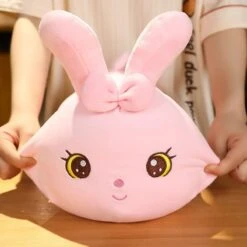 Kawaii Bunny Long Pillow Plushie -Kawaii Store kawaiies plushies plush softtoy kawaii bunny long pillow plushie new soft toy 437581