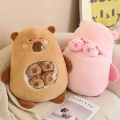 Kawaii Capybara Candy Bag Plushie -Kawaii Store kawaiies plushies plush softtoy kawaii capybara candy bag plushie soft toy 124206
