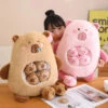 Kawaii Capybara Candy Bag Plushie -Kawaii Store kawaiies plushies plush softtoy kawaii capybara candy bag plushie soft toy 199560