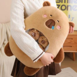 Kawaii Capybara Candy Bag Plushie -Kawaii Store kawaiies plushies plush softtoy kawaii capybara candy bag plushie soft toy 519655