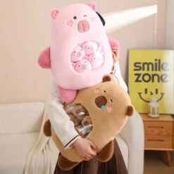 Kawaii Capybara Candy Bag Plushie -Kawaii Store kawaiies plushies plush softtoy kawaii capybara candy bag plushie soft toy 956602