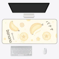 Accessories Kawaii Cartoon Exotic Fruits Large Mouse Pad -Kawaii Store kawaiies plushies plush softtoy kawaii cartoon exotic fruits large mouse pad new accessories banana 90 x 40cm 784111