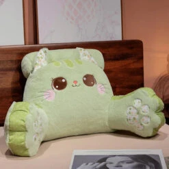 Kawaii Cat Resting Cushion Pillow -Kawaii Store kawaiies plushies plush softtoy kawaii cat resting cushion pillow soft toy green 20in 50cm 210483