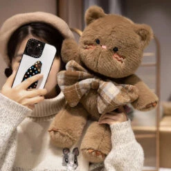 Kawaii Cat Teddy Bear Bowtie Plushies -Kawaii Store kawaiies plushies plush softtoy kawaii cat teddy bear bowtie plushies soft toy 603680