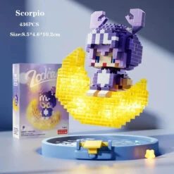 Kawaii Chibi Moon Zodiac Star Constellations Nano Building Blocks -Kawaii Store kawaiies plushies plush softtoy kawaii chibi moon zodiac star constellations nano building blocks new build it scorpio 937517