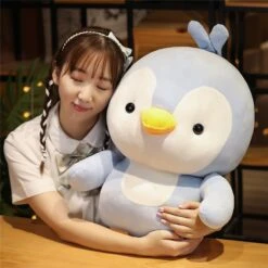 Kawaii Chibi Penguin Trio Plushies 14 Kawaii Chibi Penguin Trio Plushies -Kawaii Store kawaiies plushies plush softtoy kawaii chibi penguin trio plushies soft toy blue 35cm 987394