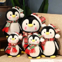Kawaii Christmas Penguin Plushie -Kawaii Store kawaiies plushies plush softtoy kawaii christmas penguin plushie soft toy 145493
