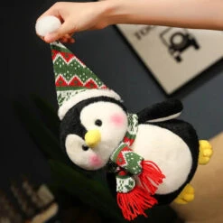 Kawaii Christmas Penguin Plushie -Kawaii Store kawaiies plushies plush softtoy kawaii christmas penguin plushie soft toy 326129