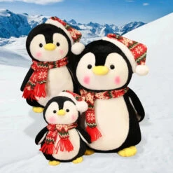 Kawaii Christmas Penguin Plushie -Kawaii Store kawaiies plushies plush softtoy kawaii christmas penguin plushie soft toy 525931