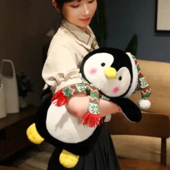Kawaii Christmas Penguin Plushie -Kawaii Store kawaiies plushies plush softtoy kawaii christmas penguin plushie soft toy 824471