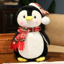 Kawaii Christmas Penguin Plushie -Kawaii Store kawaiies plushies plush softtoy kawaii christmas penguin plushie soft toy red hat 25cm 896487