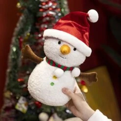 Kawaii Christmas Snow Man Gingerbread Man Plushies -Kawaii Store kawaiies plushies plush softtoy kawaii christmas snow man gingerbread man plushies soft toy 653014