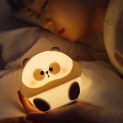 Kawaii Chunky Panda LED Night Lights -Kawaii Store kawaiies plushies plush softtoy kawaii chunky panda led night lights new home decor 260194