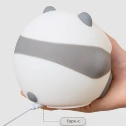 Kawaii Chunky Panda LED Night Lights -Kawaii Store kawaiies plushies plush softtoy kawaii chunky panda led night lights new home decor 499472