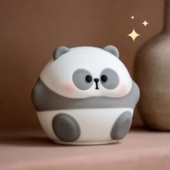 Kawaii Chunky Panda LED Night Lights -Kawaii Store kawaiies plushies plush softtoy kawaii chunky panda led night lights new home decor 610821
